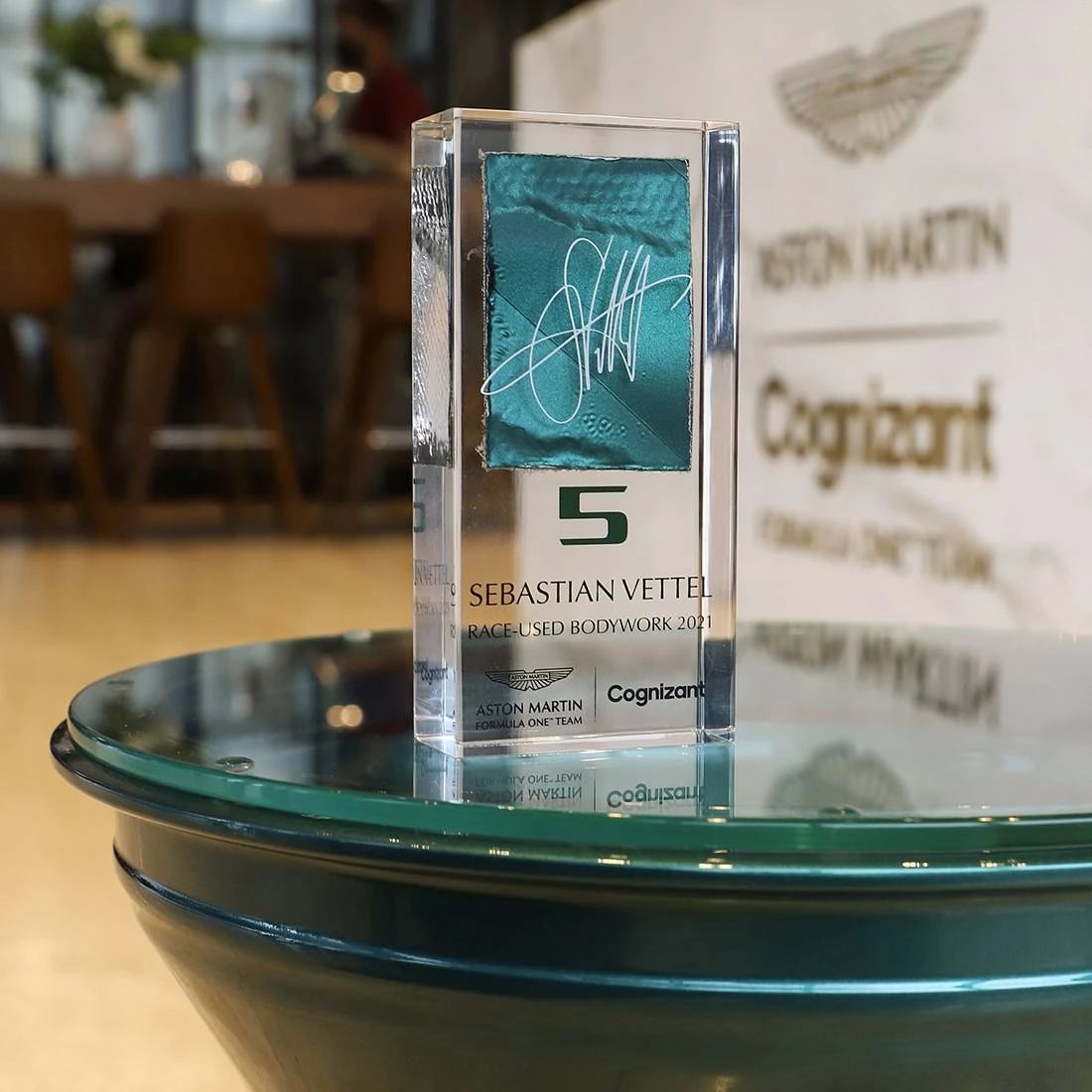 Aston Martin Sebastian Vettel 2021 Bodywork In Acrylic 3 Aston Martin Sebastian Vettel 2021 Bodywork In Acrylic
