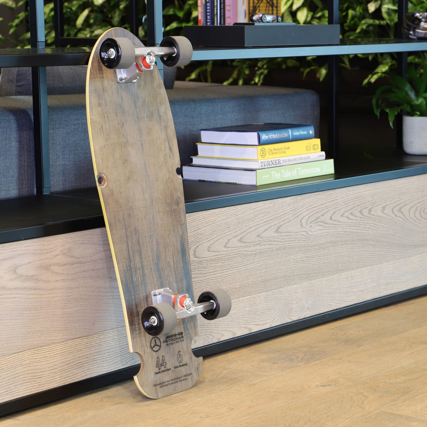 Mercedes-AMG Petronas Formula One Team 2015 Skid Block Skateboard 5 Mercedes-AMG Petronas Formula One Team 2015 Skid Block Skateboard