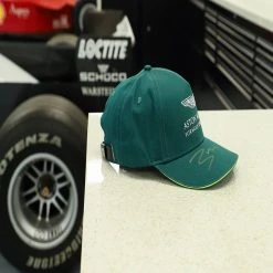 Lance Stroll Aston Martin 2021 Framed Signed Cap 16 Lance Stroll Aston Martin 2021 Framed Signed Cap