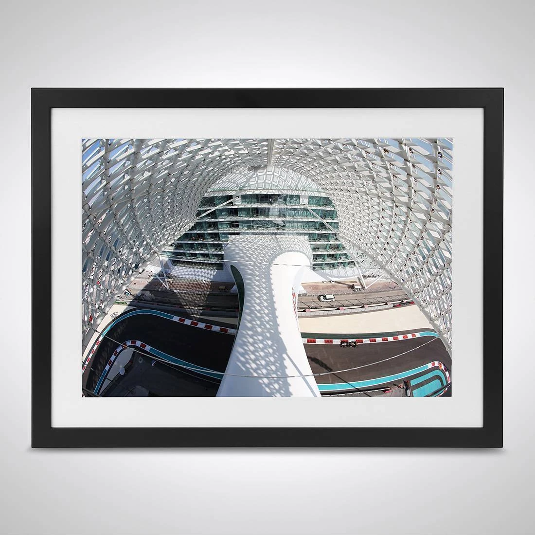 F1 Authentics Abu Dhabi Architecture – James Moy F1® Art Print 1 F1 Authentics Abu Dhabi Architecture – James Moy F1® Art Print
