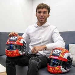 AlphaTauri AlphaTauri Pierre Gasly 2020 Signed 1:1 Italian GP Official Licensed Helmet 25 AlphaTauri AlphaTauri Pierre Gasly 2020 Signed 1:1 Italian GP Official Licensed Helmet