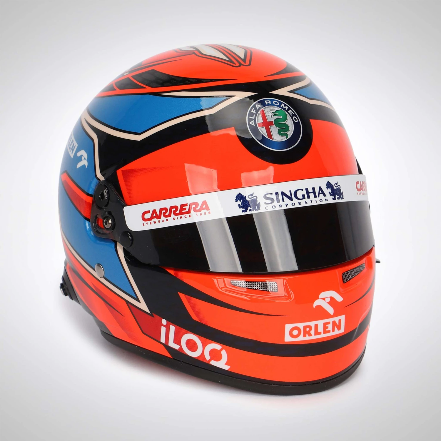 Alfa Romeo Alfa Romeo Kimi Räikkönen 2021 1:2 Scale Helmet 2 Alfa Romeo Alfa Romeo Kimi Räikkönen 2021 1:2 Scale Helmet