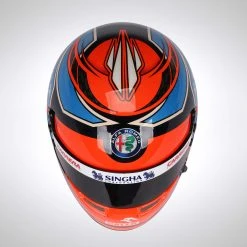 Alfa Romeo Alfa Romeo Kimi Räikkönen 2021 1:2 Scale Helmet 14 Alfa Romeo Alfa Romeo Kimi Räikkönen 2021 1:2 Scale Helmet