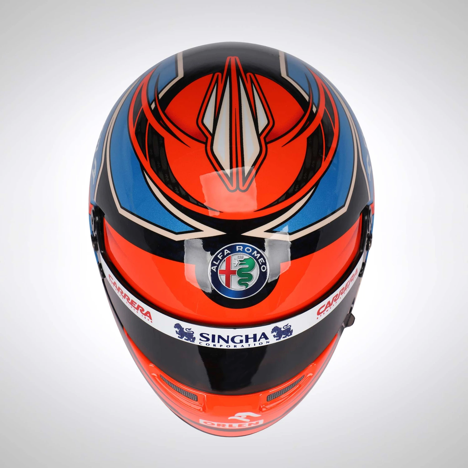 Alfa Romeo Alfa Romeo Kimi Räikkönen 2021 1:2 Scale Helmet 7 Alfa Romeo Alfa Romeo Kimi Räikkönen 2021 1:2 Scale Helmet