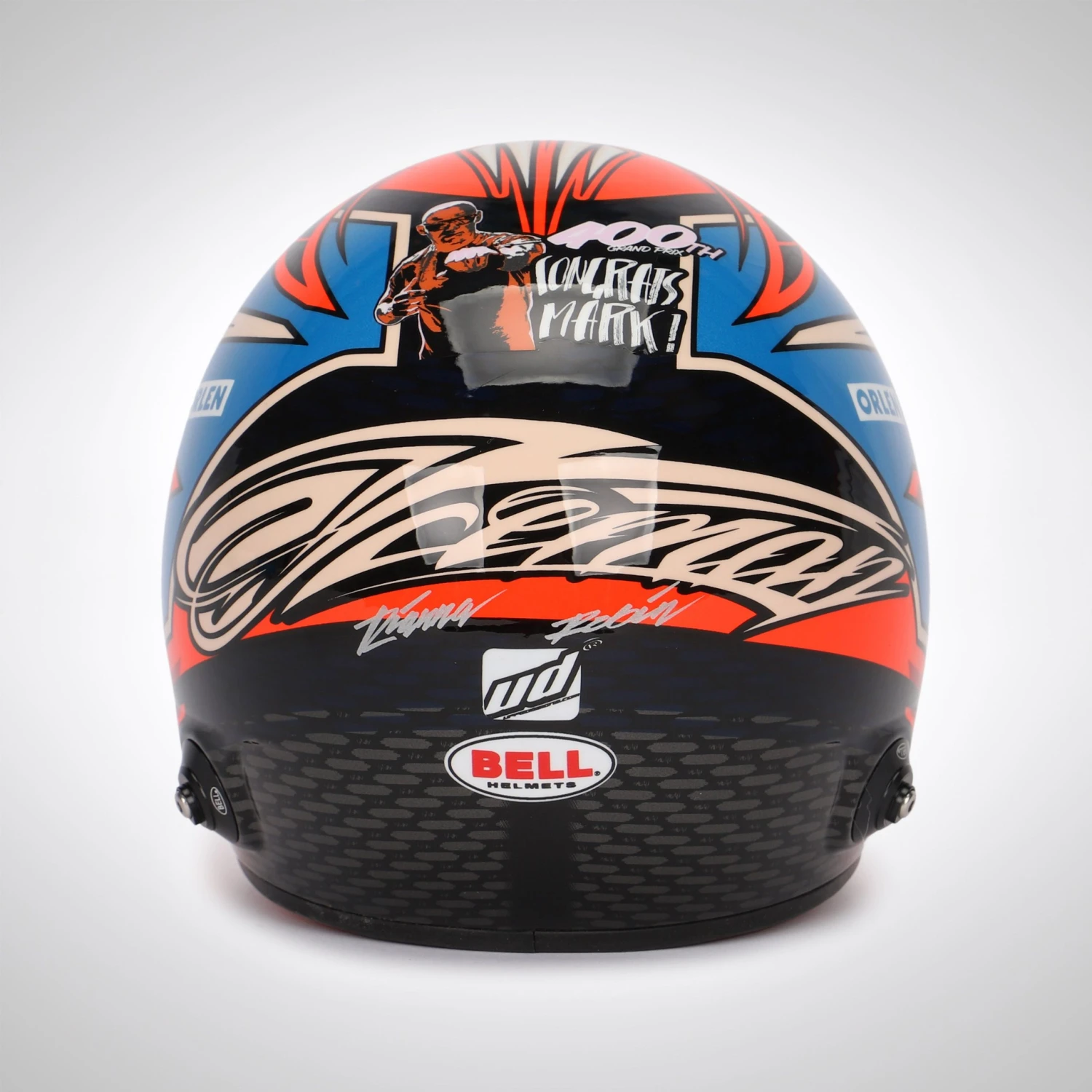 Alfa Romeo Alfa Romeo Kimi Räikkönen 2021 1:2 Scale Helmet - Imola GP Edition 5 Alfa Romeo Alfa Romeo Kimi Räikkönen 2021 1:2 Scale Helmet - Imola GP Edition