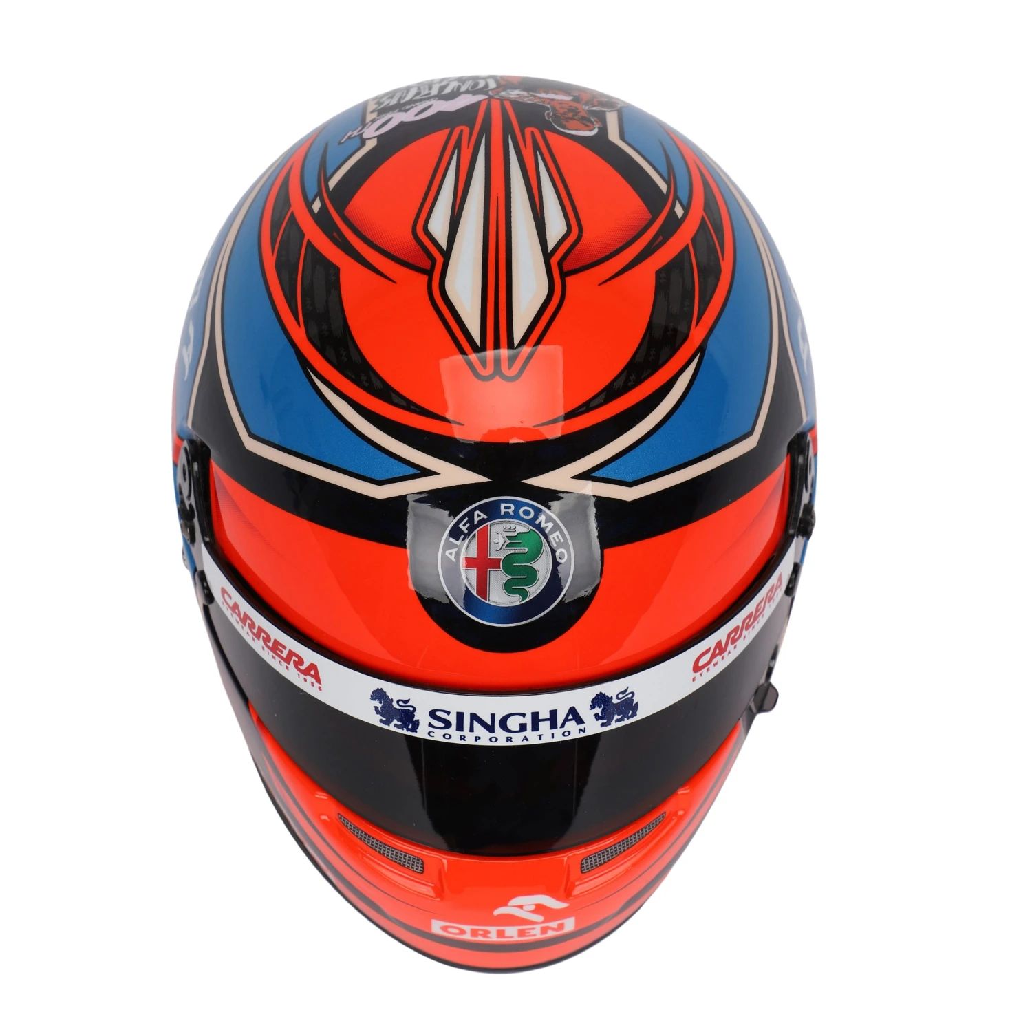 Alfa Romeo Alfa Romeo Kimi Räikkönen 2021 1:2 Scale Helmet - Imola GP Edition 7 Alfa Romeo Alfa Romeo Kimi Räikkönen 2021 1:2 Scale Helmet - Imola GP Edition