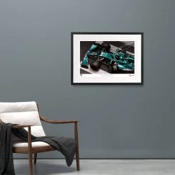 Aston Martin Aston Martin Lance Stroll 2021 Signed Photograph – Monaco GP