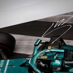 Aston Martin Aston Martin Lance Stroll 2021 Signed Photograph – Monaco GP