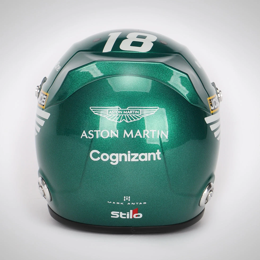 Aston Martin Lance Stroll 2021 Signed 1:2 Scale Helmet Aston Martin 8 Aston Martin Lance Stroll 2021 Signed 1:2 Scale Helmet Aston Martin