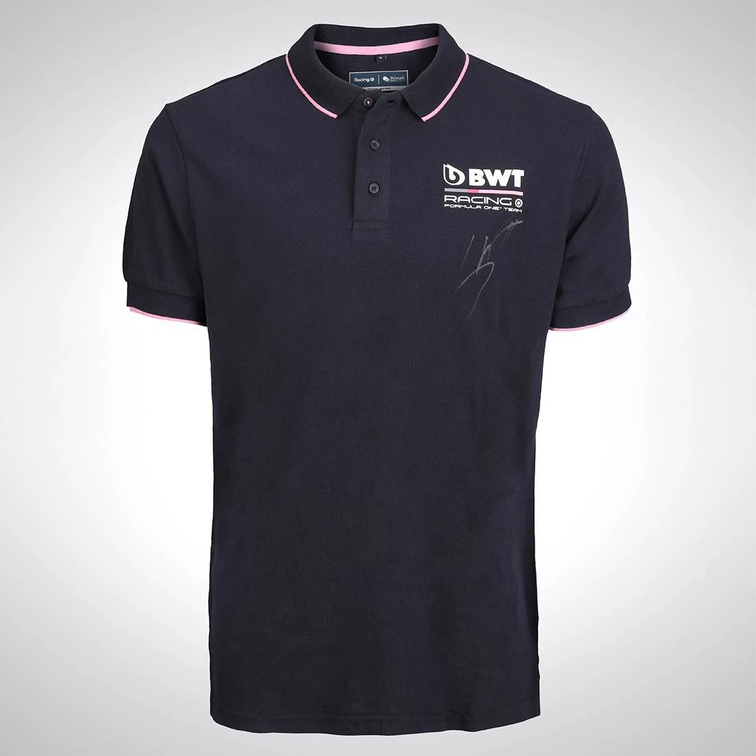 Aston Martin Lance Stroll 2020 Framed Signed Polo Shirt 2 Aston Martin Lance Stroll 2020 Framed Signed Polo Shirt