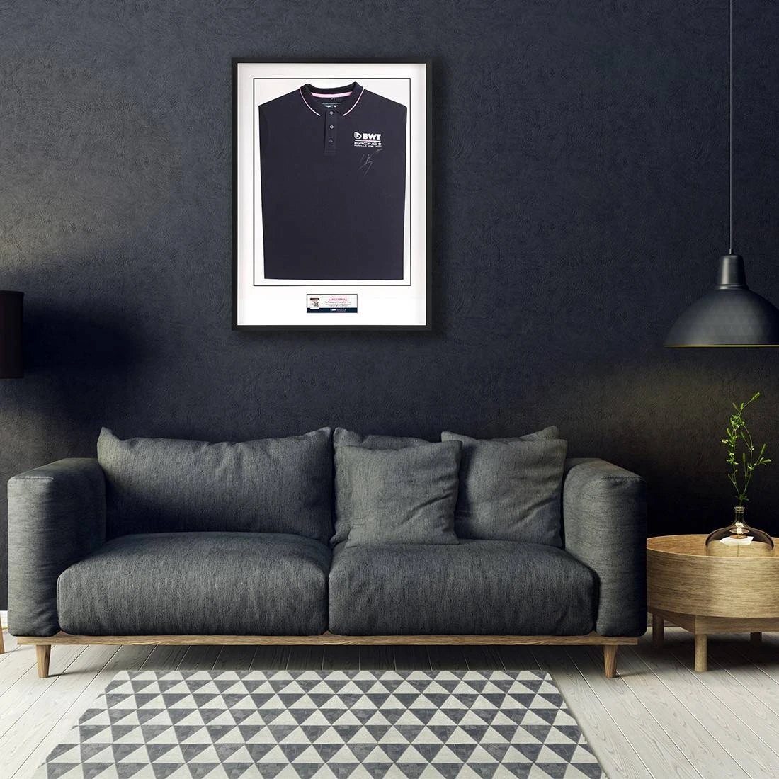 Aston Martin Lance Stroll 2020 Framed Signed Polo Shirt 5 Aston Martin Lance Stroll 2020 Framed Signed Polo Shirt