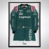 Aston Martin Lance Stroll 2021 Signed Race Used Race Suit – Hungarian GP
