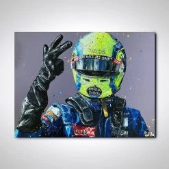 F1 Authentics Father's Day Gifts Lando Norris 2020 Podium Artwork - Paul Oz 9 F1 Authentics Father's Day Gifts Lando Norris 2020 Podium Artwork - Paul Oz