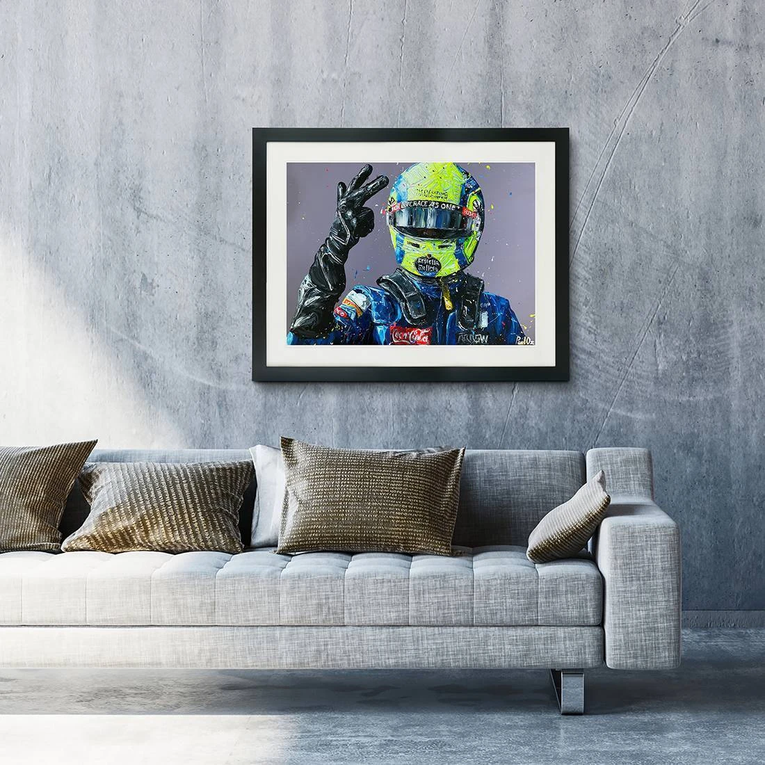 F1 Authentics Father's Day Gifts Lando Norris 2020 Podium Artwork - Paul Oz 4 F1 Authentics Father's Day Gifts Lando Norris 2020 Podium Artwork - Paul Oz