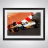 F1 Authentics Lando Norris 2021 Monaco GP Kerb – James Moy Print Father's Day Gifts