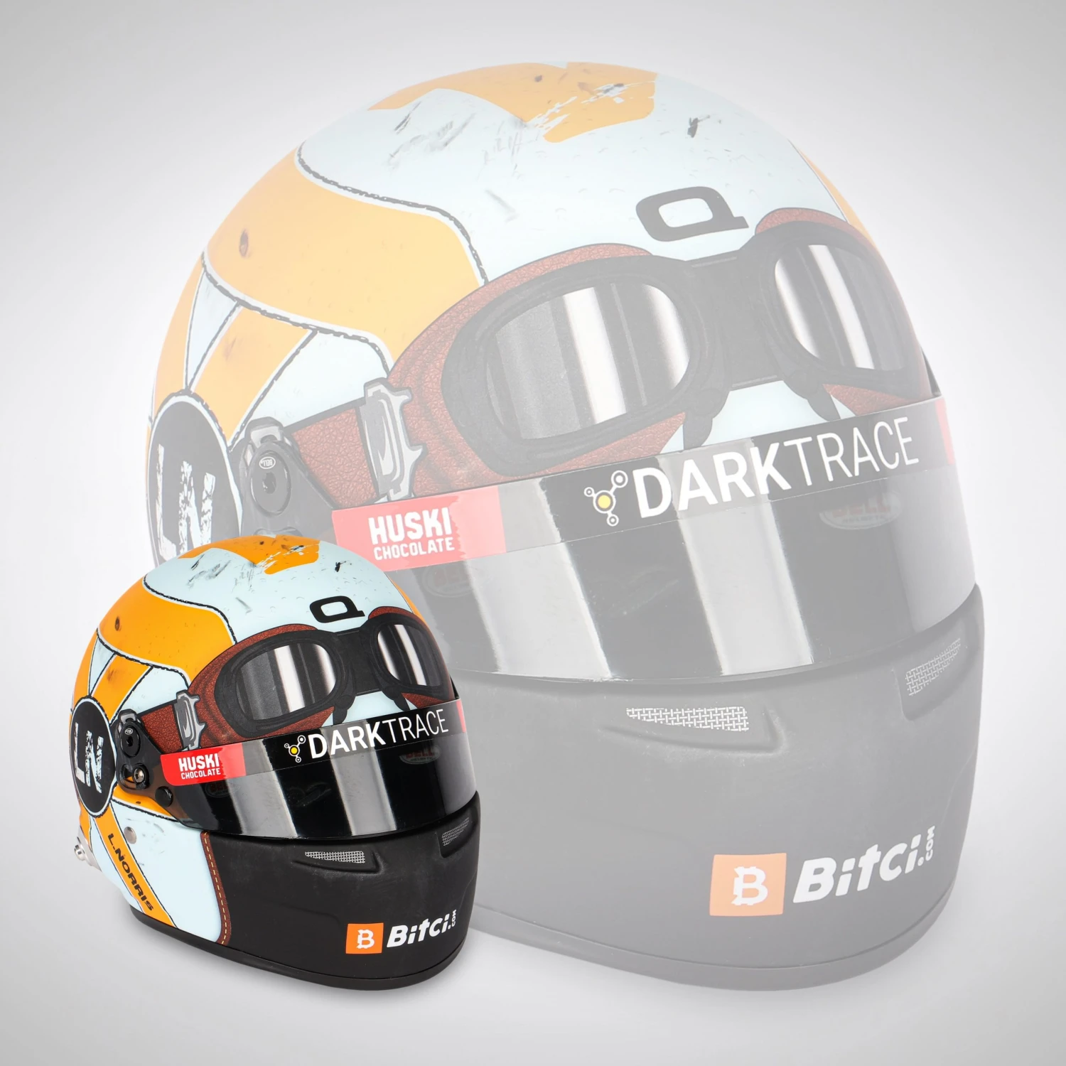 McLaren Lando Norris 2021 Monaco Edition 1:2 Scale Helmet 1 McLaren Lando Norris 2021 Monaco Edition 1:2 Scale Helmet
