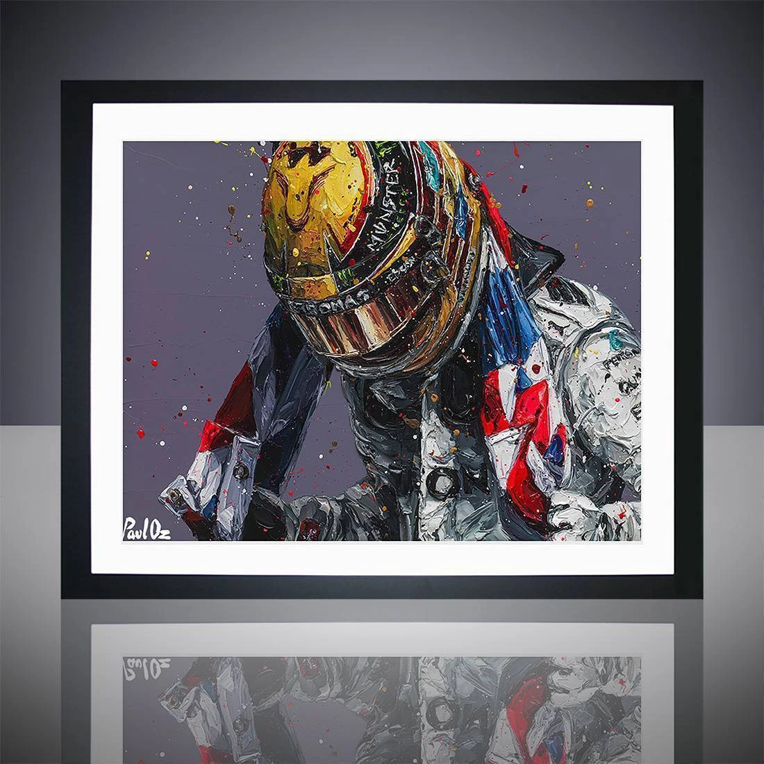 F1 Authentics Lewis Hamilton Union III Flag Paul Oz 4 F1 Authentics Lewis Hamilton Union III Flag Paul Oz