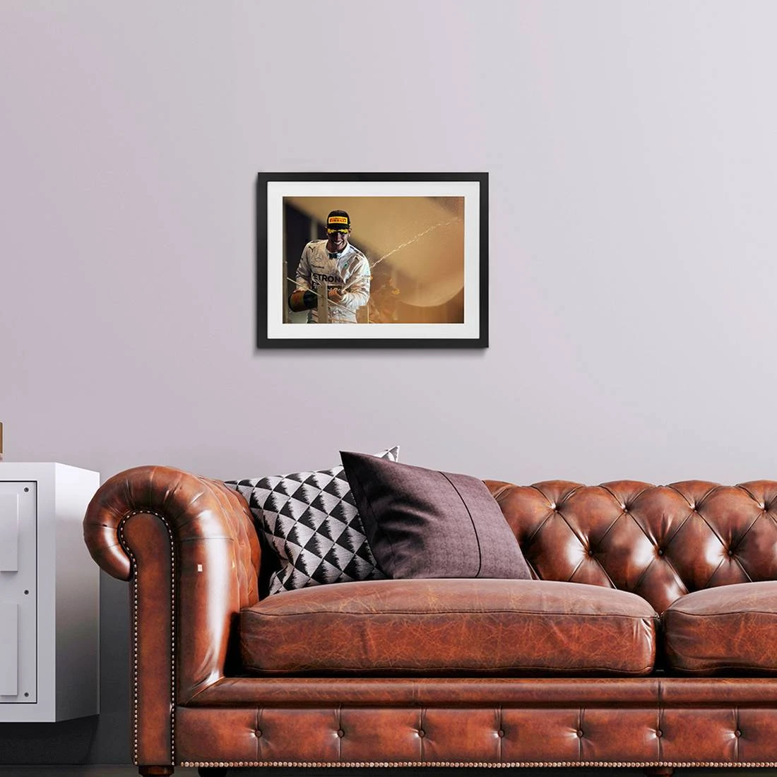 F1 Authentics Lewis Hamilton 2014 Championship Win - Abu Dhabi 2014 - James Moy Print 2 F1 Authentics Lewis Hamilton 2014 Championship Win - Abu Dhabi 2014 - James Moy Print