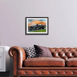 F1 Authentics Lewis Hamilton 2020 Championship Win - Turkish GP - James Moy Print