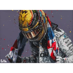 F1 Authentics Lewis Hamilton Union III Flag Paul Oz 11 F1 Authentics Lewis Hamilton Union III Flag Paul Oz
