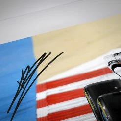 Haas Haas Kevin Magnussen 2022 Signed Photograph – Bahrain GP