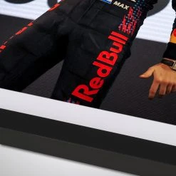 Red Bull Red Bull Max Verstappen 2021 World Champion Podium Trophy – James Moy Print 12 Red Bull Red Bull Max Verstappen 2021 World Champion Podium Trophy – James Moy Print