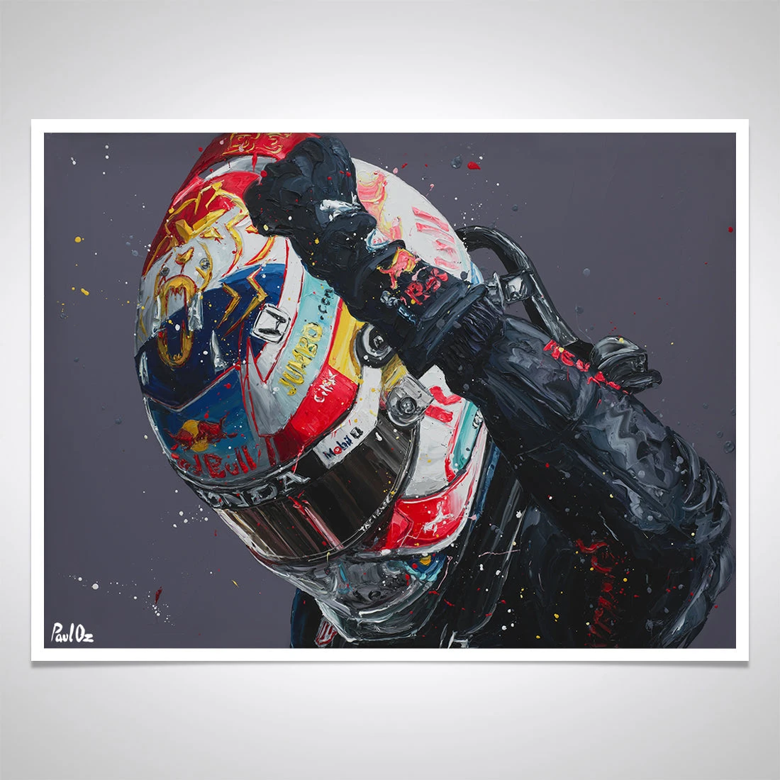 F1 Authentics Max Verstappen 2021 Dutch GP Win Rolled Print Artwork – Paul Oz 1 F1 Authentics Max Verstappen 2021 Dutch GP Win Rolled Print Artwork – Paul Oz