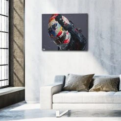 F1 Authentics Max Verstappen 2021 Dutch GP Win Rolled Print Artwork – Paul Oz