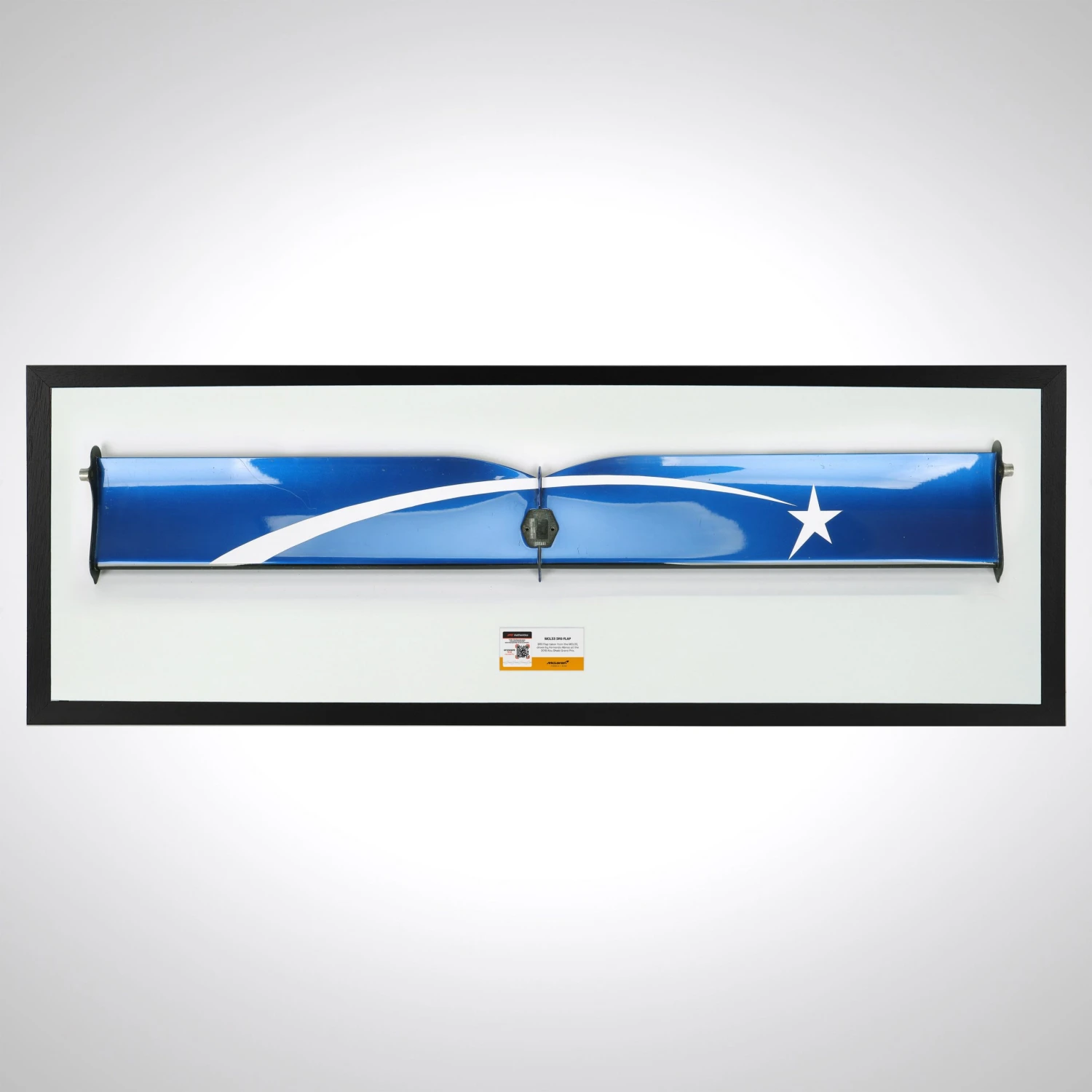 Fernando Alonso 2018 ‘Final McLaren Race’ Track Used Rear Wing DRS Flap – Abu Dhabi GP 1 Fernando Alonso 2018 ‘Final McLaren Race’ Track Used Rear Wing DRS Flap – Abu Dhabi GP