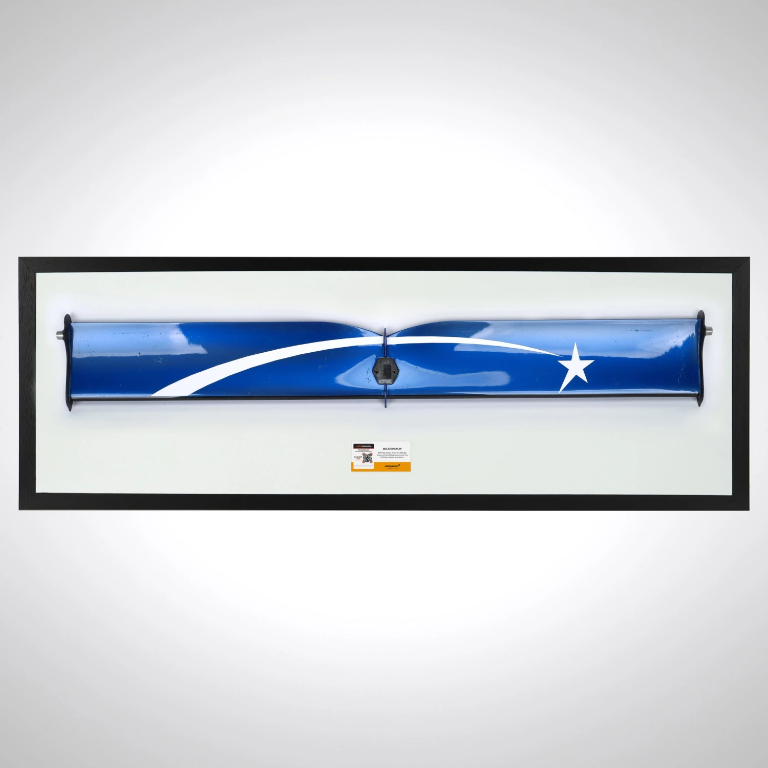 Stoffel Vandoorne 2018 ‘Final McLaren Race’ Race Used Rear Wing DRS Flap – Abu Dhabi GP 1 Stoffel Vandoorne 2018 ‘Final McLaren Race’ Race Used Rear Wing DRS Flap – Abu Dhabi GP