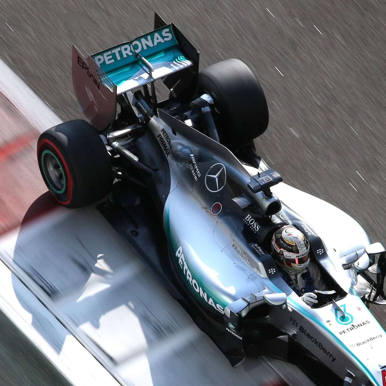 Mercedes-AMG Petronas Formula One Team 2015 Framed Gearbox Closing Panel 6 Mercedes-AMG Petronas Formula One Team 2015 Framed Gearbox Closing Panel