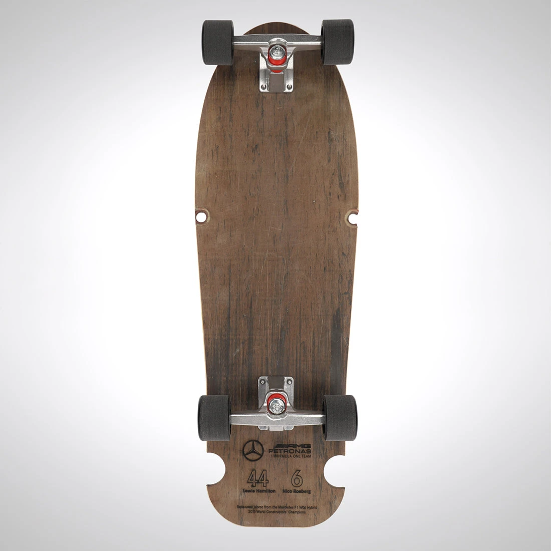 Mercedes-AMG Petronas Formula One Team 2015 Skid Block Skateboard 4 Mercedes-AMG Petronas Formula One Team 2015 Skid Block Skateboard
