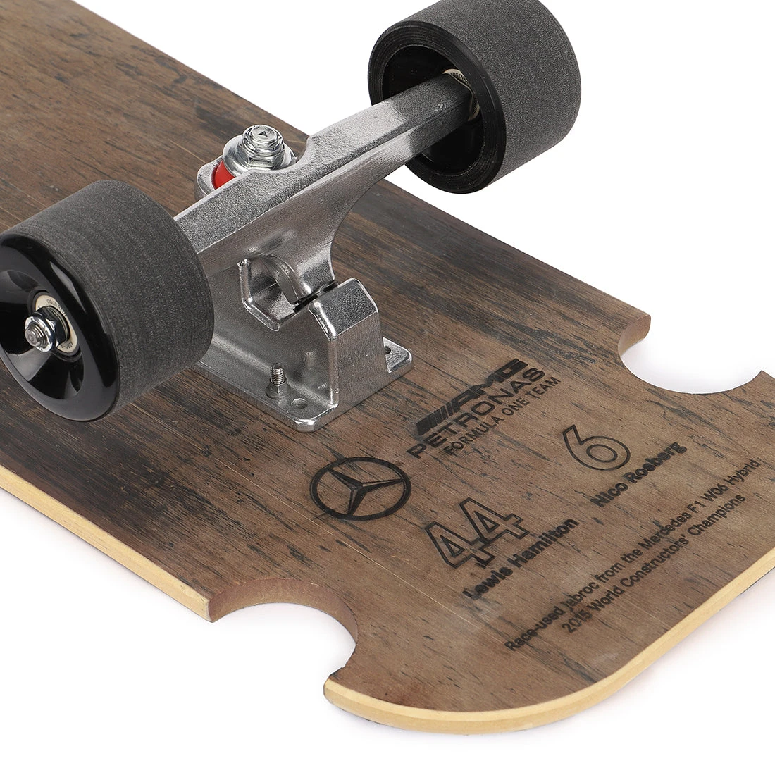 Mercedes-AMG Petronas Formula One Team 2015 Skid Block Skateboard 2 Mercedes-AMG Petronas Formula One Team 2015 Skid Block Skateboard