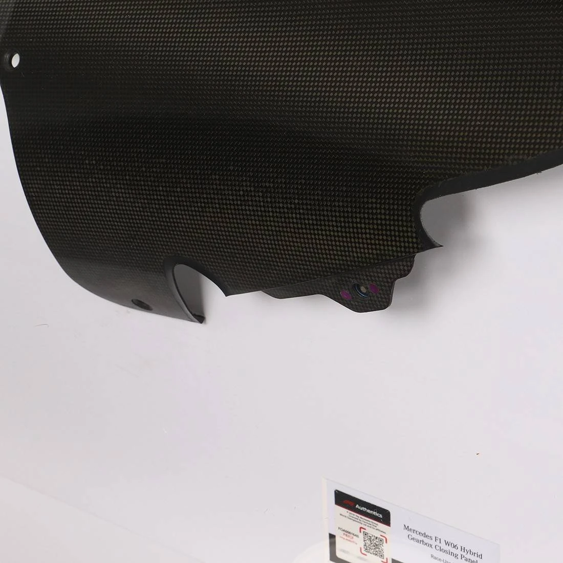 Mercedes-AMG Petronas Formula One Team 2015 Framed Gearbox Closing Panel 5 Mercedes-AMG Petronas Formula One Team 2015 Framed Gearbox Closing Panel