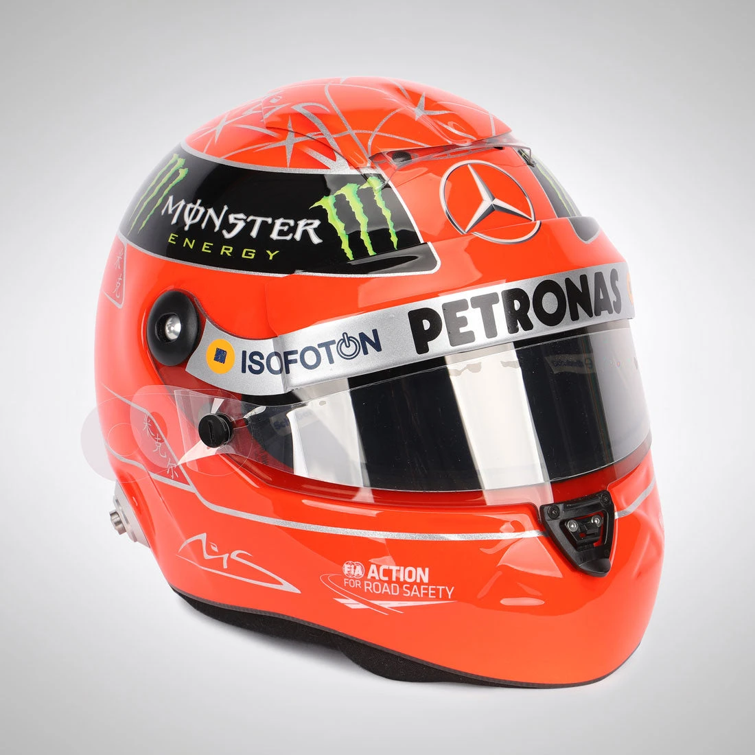 Team Archive Michael Schumacher 2012 1:1 Official Replica Helmet 1 Team Archive Michael Schumacher 2012 1:1 Official Replica Helmet