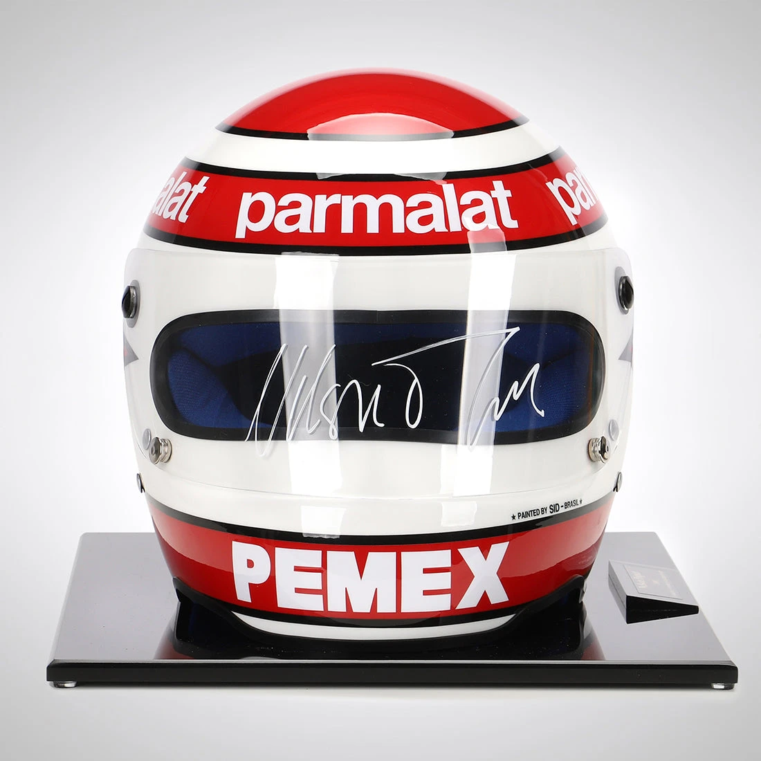 Brabham Driver Archive Nelson Piquet 1981 Signed Replica Helmet 3 Brabham Driver Archive Nelson Piquet 1981 Signed Replica Helmet