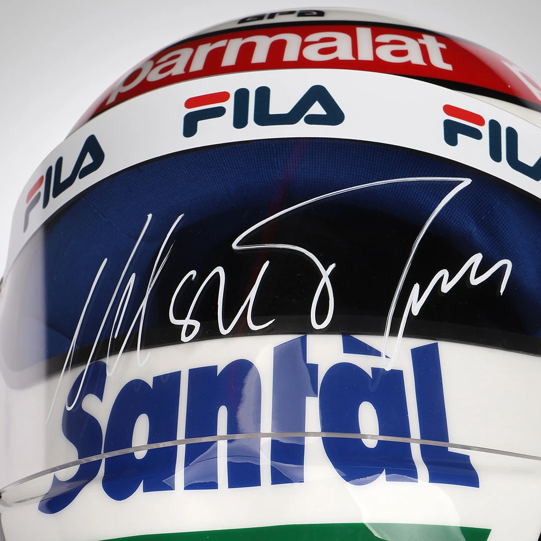 Brabham Nelson Piquet 1983 Signed 1:1 Scale Replica Helmet Driver Archive 6 Brabham Nelson Piquet 1983 Signed 1:1 Scale Replica Helmet Driver Archive