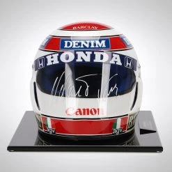 Williams Nelson Piquet 1987 Signed Replica Helmet Williams