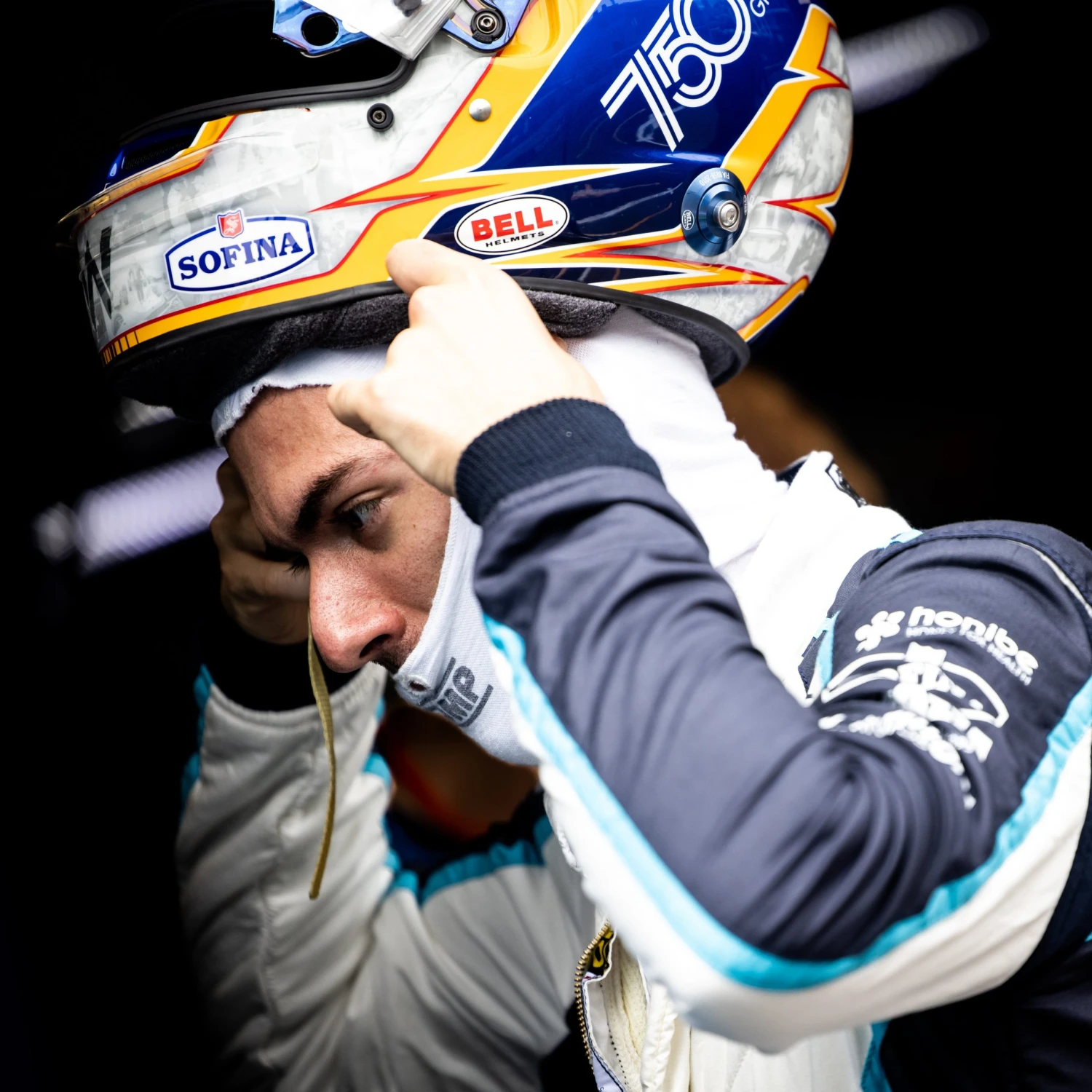 Nicholas Latifi 2021 1:2 Scale Helmet - 750th Williams GP Monaco Edition 10 Nicholas Latifi 2021 1:2 Scale Helmet - 750th Williams GP Monaco Edition