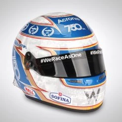 Nicholas Latifi 2021 1:2 Scale Helmet - 750th Williams GP Monaco Edition