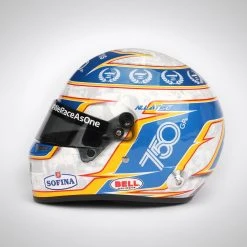 Nicholas Latifi 2021 1:2 Scale Helmet - 750th Williams GP Monaco Edition 14 Nicholas Latifi 2021 1:2 Scale Helmet - 750th Williams GP Monaco Edition