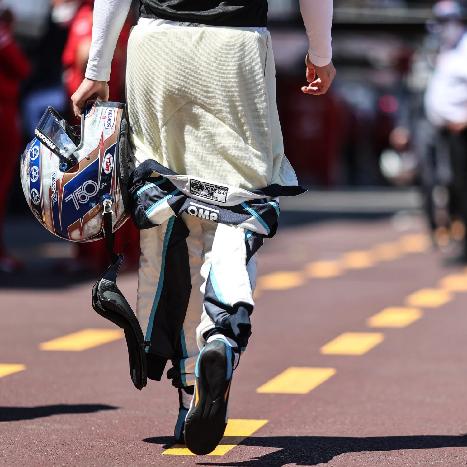 Nicholas Latifi 2021 1:2 Scale Helmet - 750th Williams GP Monaco Edition 8 Nicholas Latifi 2021 1:2 Scale Helmet - 750th Williams GP Monaco Edition