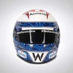 Williams Nicholas Latifi 2021 1:2 Scale Helmet 11 Williams Nicholas Latifi 2021 1:2 Scale Helmet