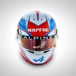 Alpine Alpine Esteban Ocon 2021 Signed 1:2 Scale Helmet 10 Alpine Alpine Esteban Ocon 2021 Signed 1:2 Scale Helmet