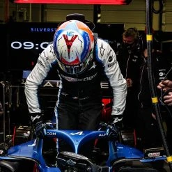 Alpine Alpine Esteban Ocon 2021 Signed 1:2 Scale Helmet 15 Alpine Alpine Esteban Ocon 2021 Signed 1:2 Scale Helmet