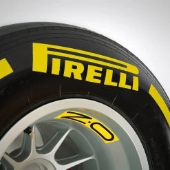 Pirelli Tyre Wheel Rim Table In Yellow 15 Pirelli Tyre Wheel Rim Table In Yellow