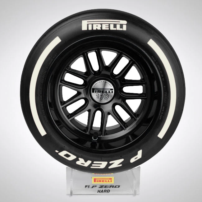 Pirelli 2022 White Hard Compound Wind Tunnel Tyre 3 Pirelli 2022 White Hard Compound Wind Tunnel Tyre