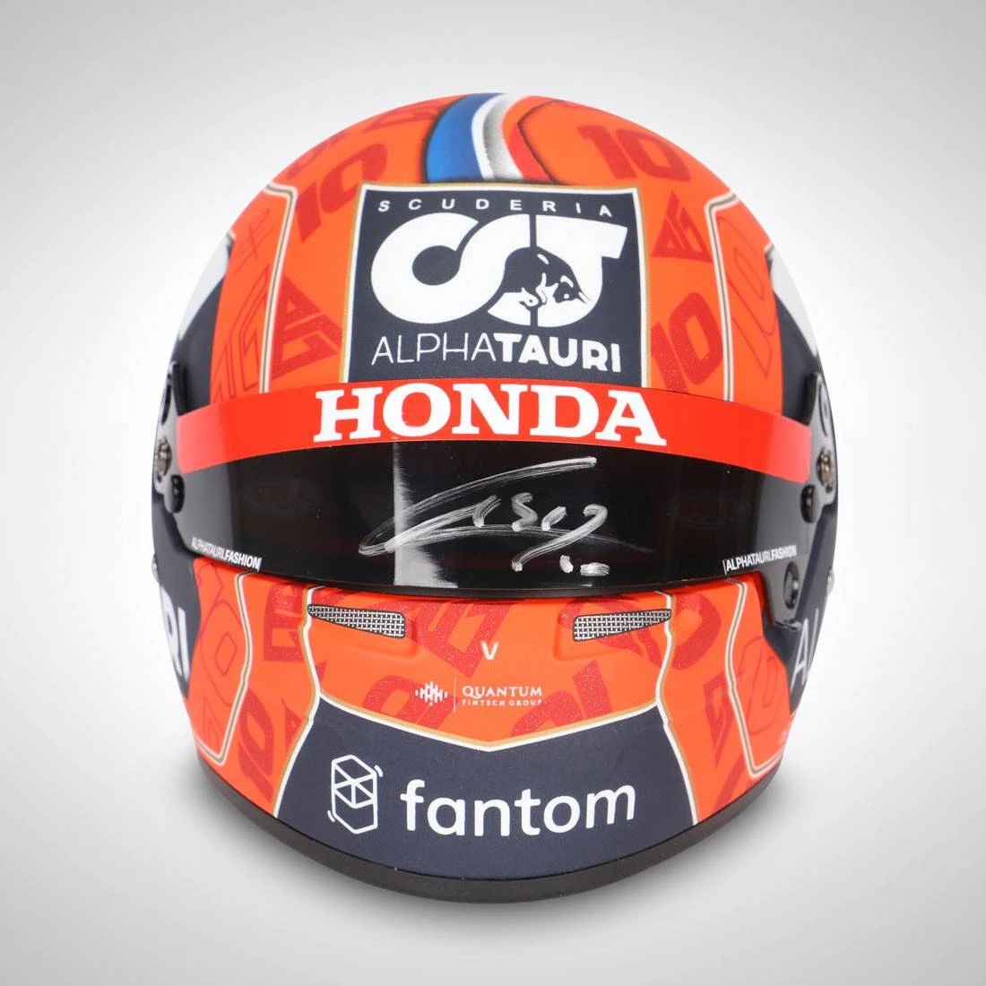 AlphaTauri Pierre Gasly 2021 Signed 1:2 Scale Helmet 6 AlphaTauri Pierre Gasly 2021 Signed 1:2 Scale Helmet