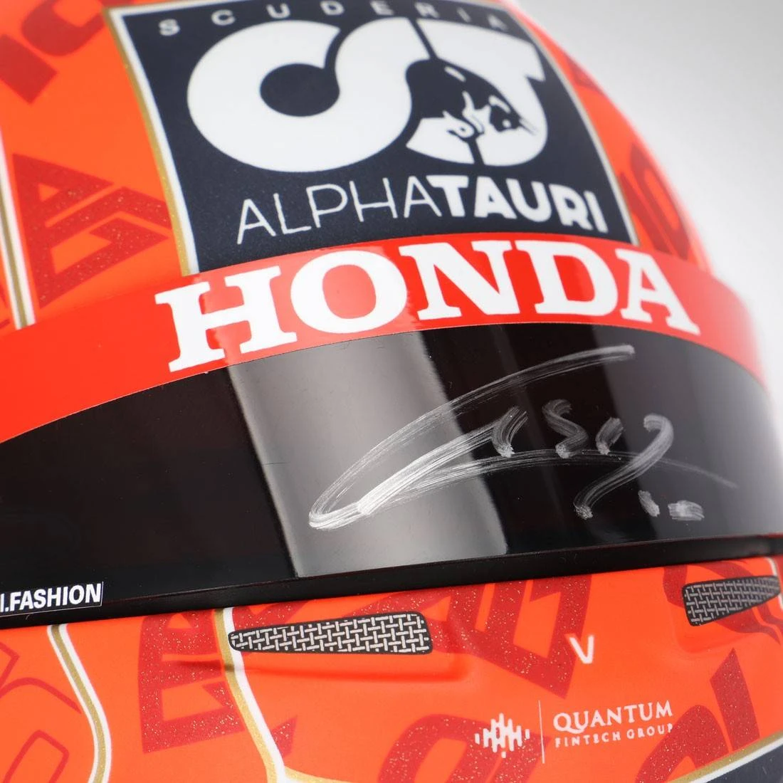 AlphaTauri Pierre Gasly 2021 Signed 1:2 Scale Helmet 12 AlphaTauri Pierre Gasly 2021 Signed 1:2 Scale Helmet