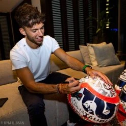 AlphaTauri AlphaTauri Pierre Gasly 2022 Signed 1:1 Official Licensed Helmet 11 AlphaTauri AlphaTauri Pierre Gasly 2022 Signed 1:1 Official Licensed Helmet